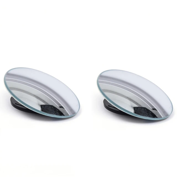 2Pcs Car Blind Spot Mirror Frameless Auxiliary Rearview Mirror Auto Motorcycle Universal Wide Angle Adjustable Small Mirrors