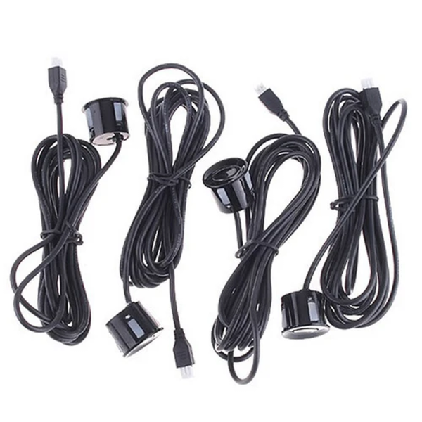 Car Parking Sensor Car Reversing Sound Alert with 4 Sensors Sound Alert Indicator Probe System 6 Colors - Image 2