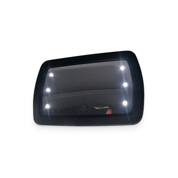 Clip-On LED Car Vanity Mirror - Image 2