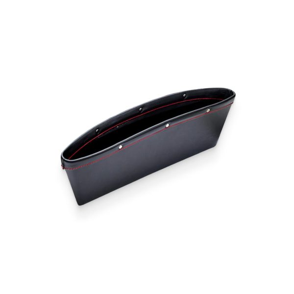 Sleek Polyurethane-Leather Organizer Pouch - Image 2