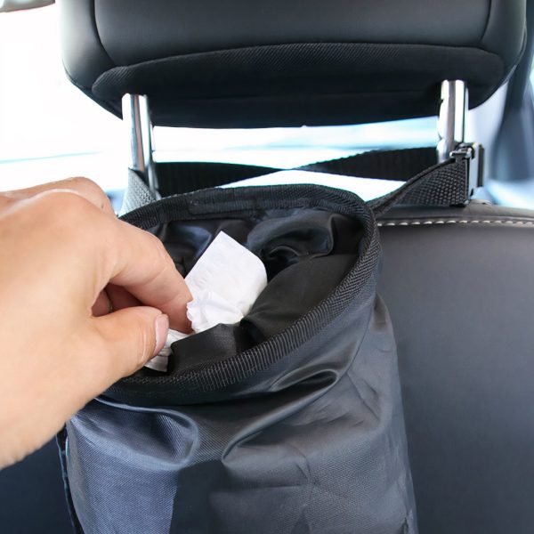 Waterproof Nylon Car Trash Bag - Image 3