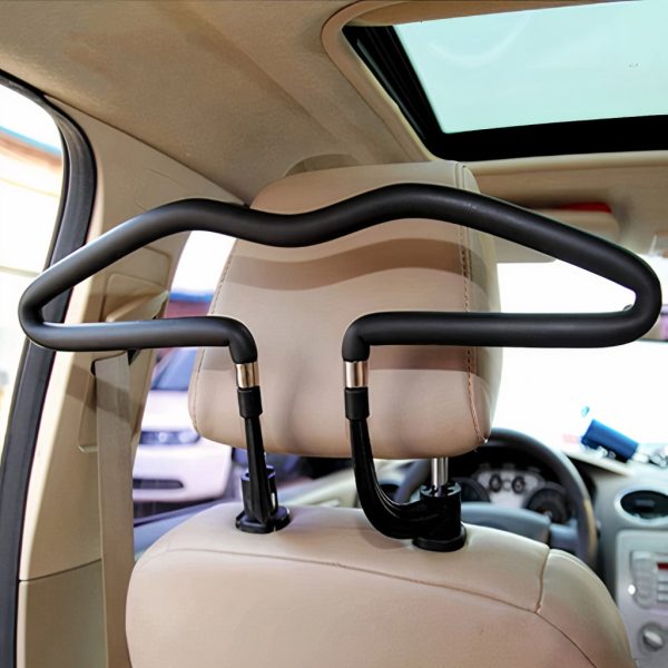 Stainless-Steel Backseat Coat Hanger - Image 3