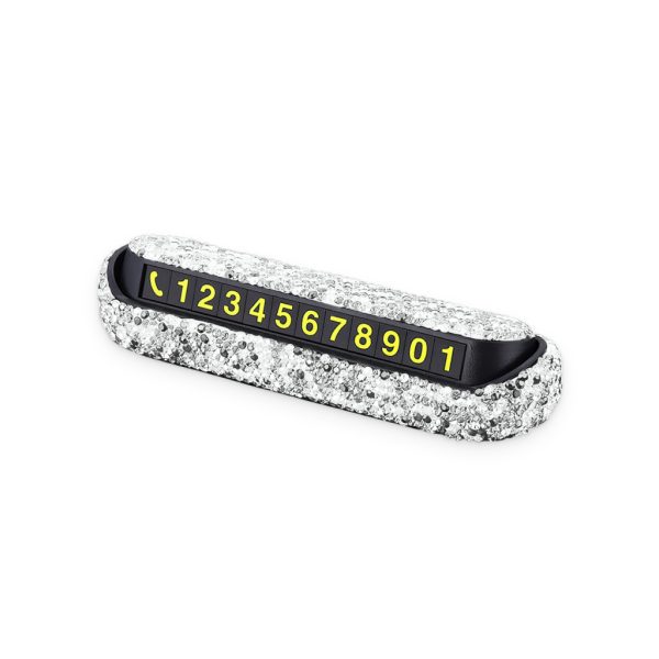 Bedazzled Phone Number Placard - Image 2