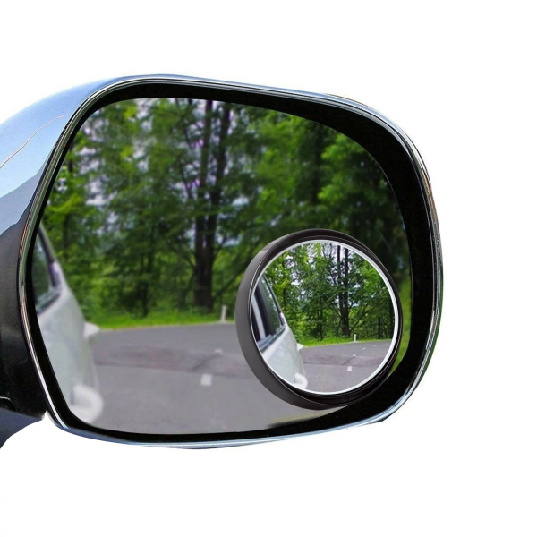 2Pcs 360 Wide Angle Convex Rear Side View Blind Spot Mirror Car Auto Universal - Image 3