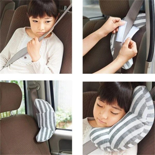 Kid-Friendly Car Seat Belt Pillow - Image 3