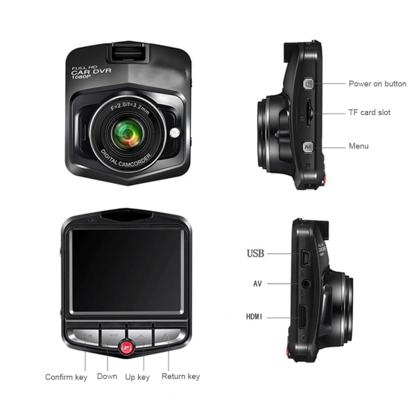 2.4'' Full HD 1080P Dash Cam Car DVR Front or Rear Camera Night Vision G-Sensor - Image 21