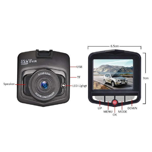 2.4'' Full HD 1080P Dash Cam Car DVR Front or Rear Camera Night Vision G-Sensor - Image 8