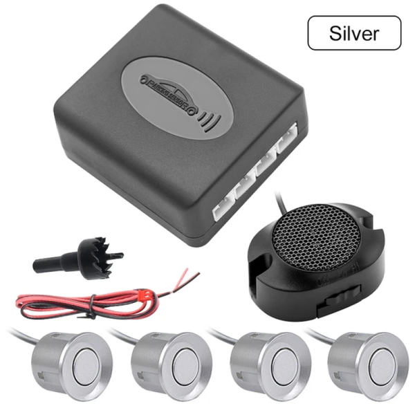 4 Sensors Buzzer 22Mm Car Parking Sensor Kit Reverse Backup Radar Sound Alert Indicator Detector System 12V - Image 12