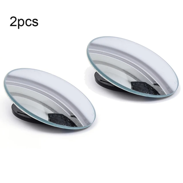 Car outside Mirror Blind Spot Auxiliary Mirror Rear View Convex Wide Angle Parking Reversing Rearview Rimless Mirrors - Image 9