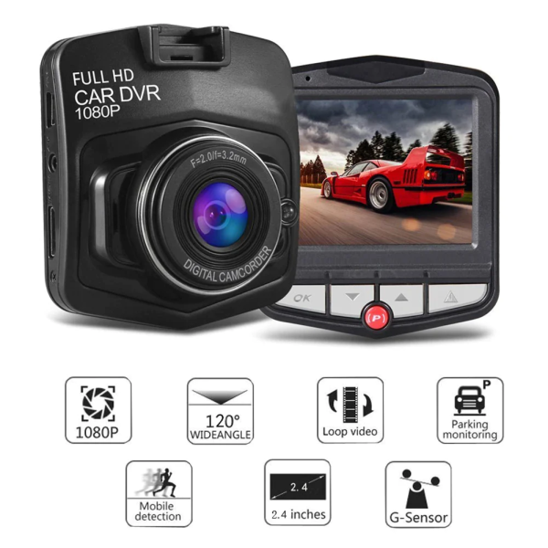 2.4'' Full HD 1080P Dash Cam Car DVR Front or Rear Camera Night Vision G-Sensor - Image 16