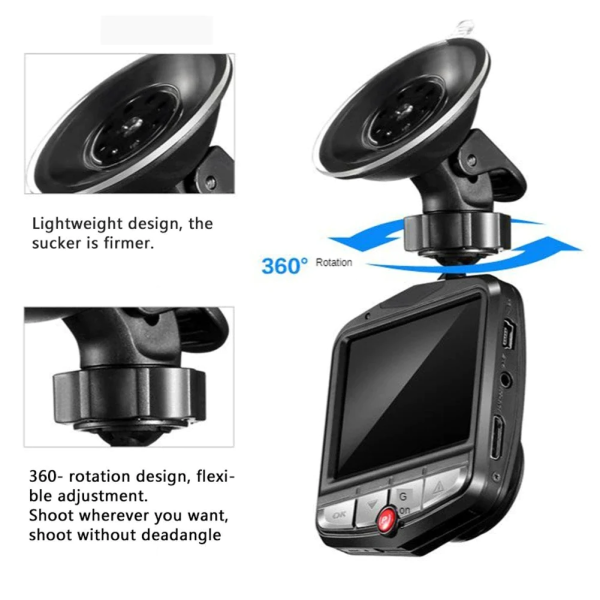 2.4'' Full HD 1080P Dash Cam Car DVR Front or Rear Camera Night Vision G-Sensor - Image 24