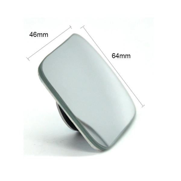 Car outside Mirror Blind Spot Auxiliary Mirror Rear View Convex Wide Angle Parking Reversing Rearview Rimless Mirrors - Image 4