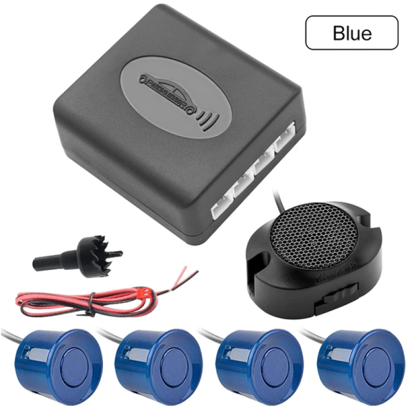 4 Sensors Buzzer 22Mm Car Parking Sensor Kit Reverse Backup Radar Sound Alert Indicator Detector System 12V - Image 11