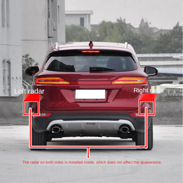 BSD Car Blind Spot Detection System Car Intelligent System Blind Spot Warning Monitoring System Sensor in the Car 10M/20M - Image 3