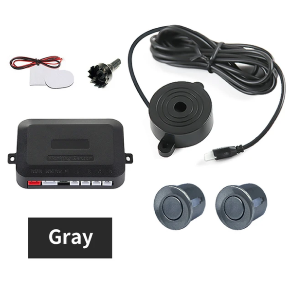 Car Parking Sensor Kit 2 Sensors 22Mm LED Screen Reverse Radar Sound Alert Indicator System 8 Colors - Image 11