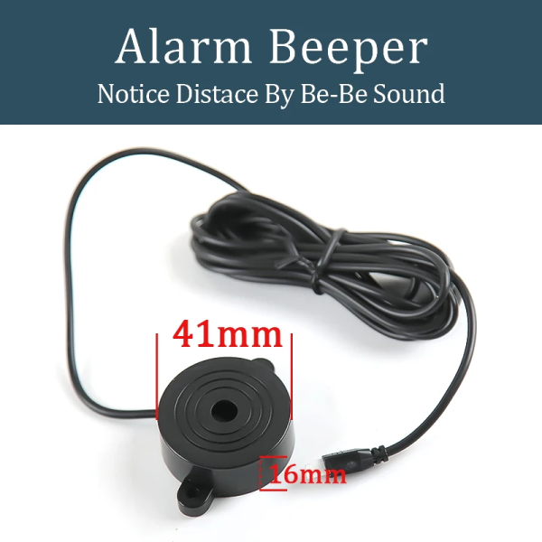 Parking Sensor Kit Buzzer 22Mm 4 Sensors Reverse Backup Radar Audible Alert Indicator Probe System 8 Colors 12V - Image 3