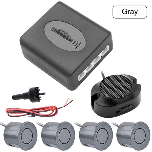 4 Sensors Buzzer 22Mm Car Parking Sensor Kit Reverse Backup Radar Sound Alert Indicator Detector System 12V - Image 9